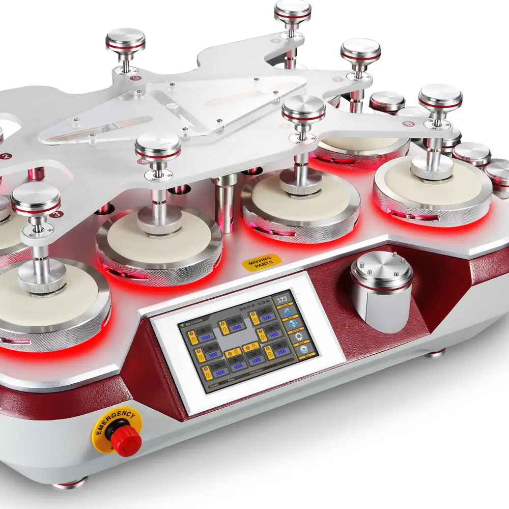 Martindale laboratory testing equipment