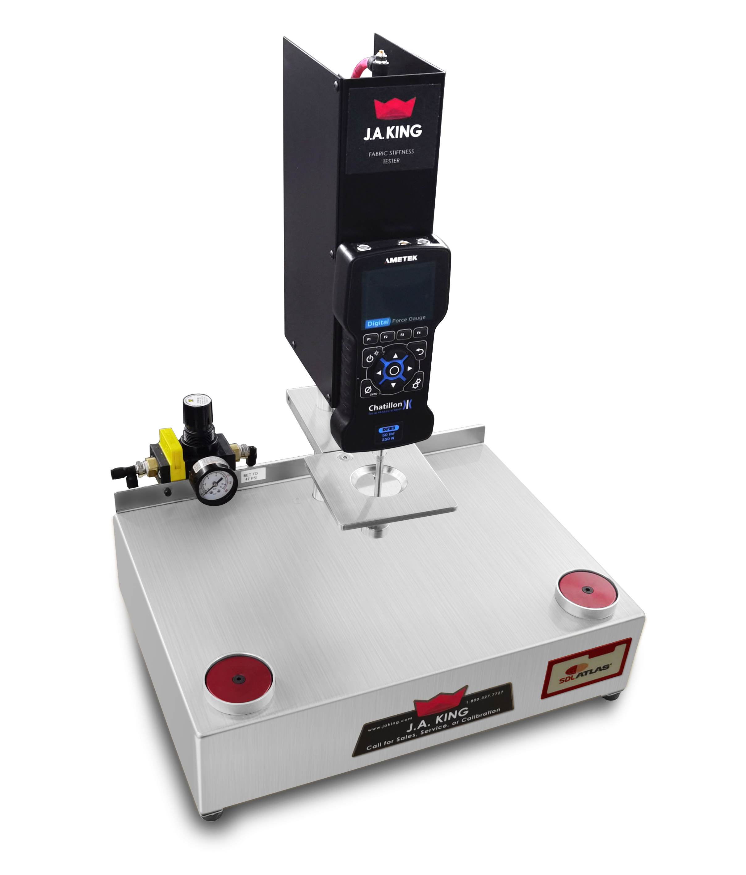 Digital Pneumatic Stiffness Tester - Textile Testing Products - SDL Atlas