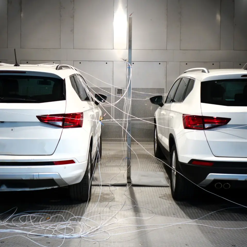 Aralab drive-in test chamber for climatic testing